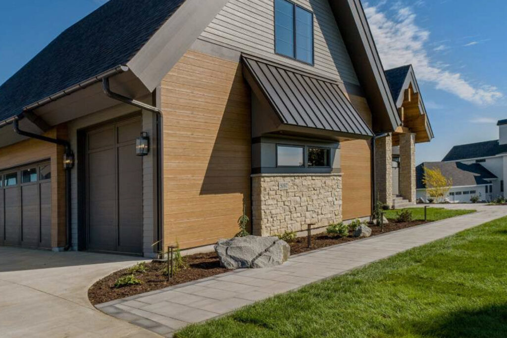 Residential Home Exteriors - Seemless Gutter Installation