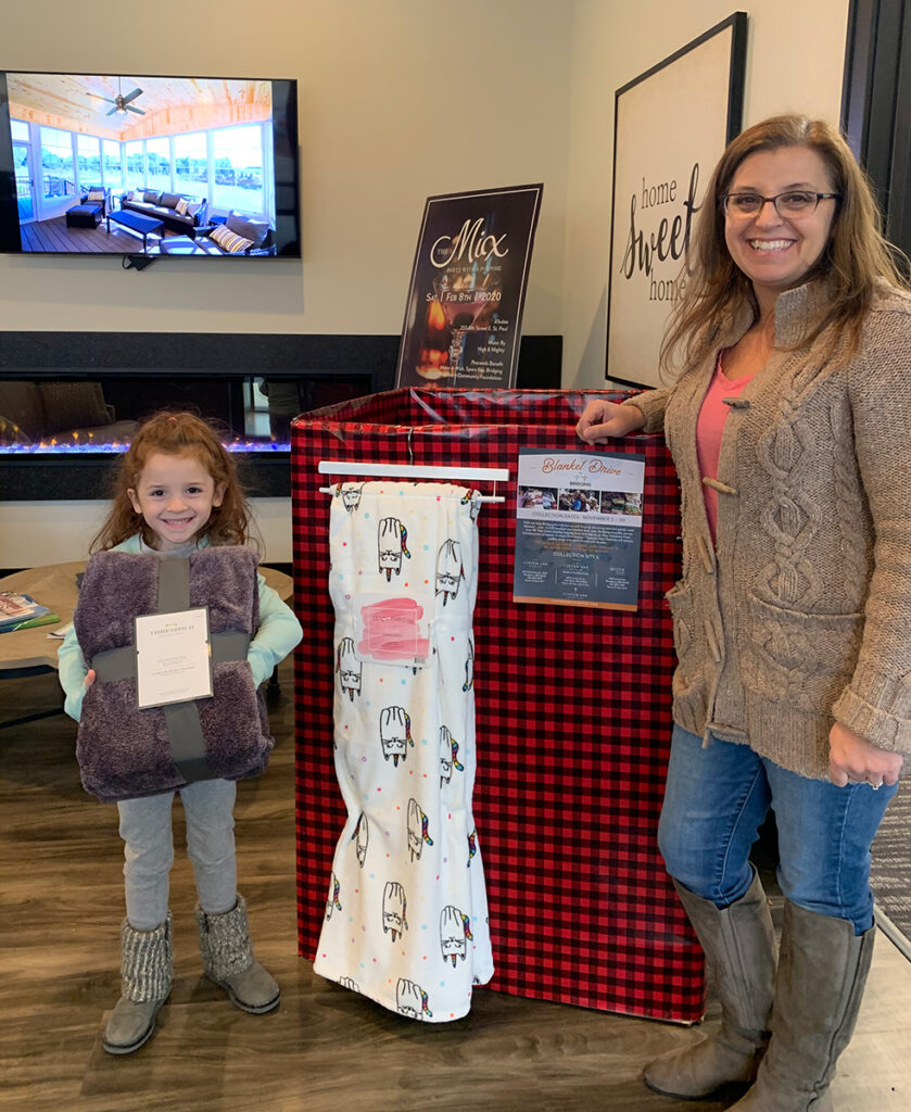 Blanket Drive for Bridging MN