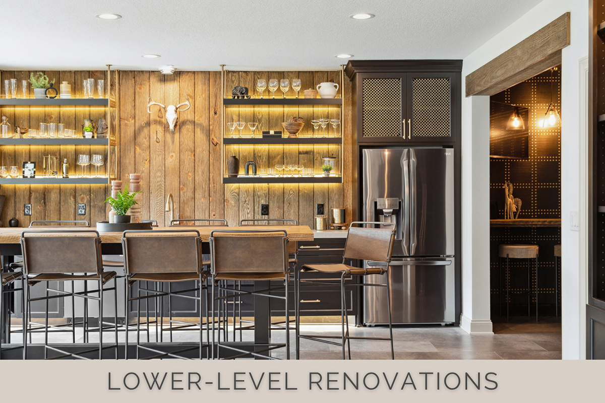 Lower-Level Renovations Look Book